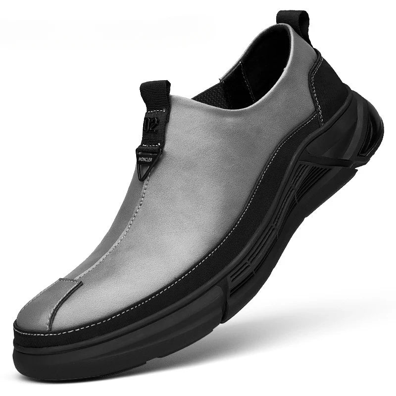 Sleek gray and black Sorlin günlük ayakkabı with a chunky sole for stylish comfort