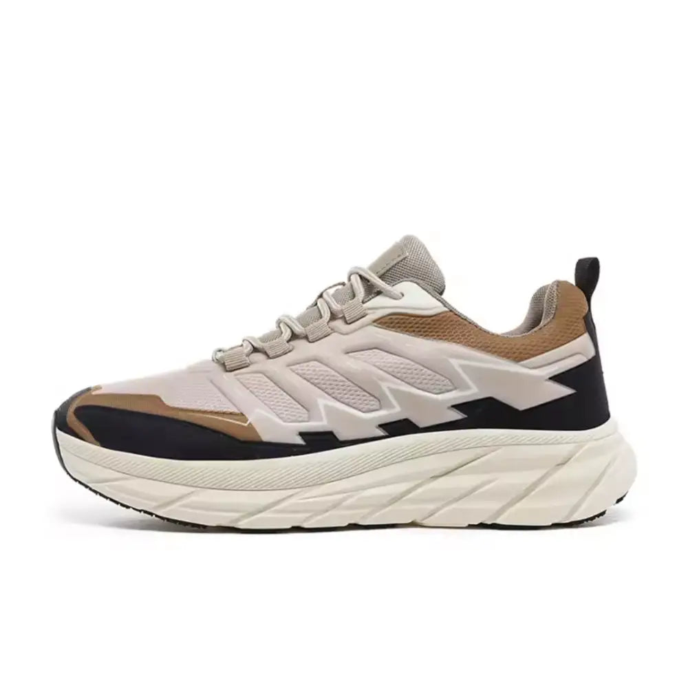 Balin erkek sneakers, çok katmanlı taban ve nötr tonlu üst ile şık atletik ayakkabılar