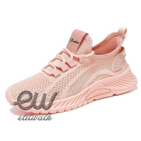 Doryn kadın sneakers, pembe dokulu tabana sahip atletik ayakkabılar