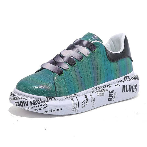 Felcor kadın converse teal sneaker with textured upper and white sole featuring printed text