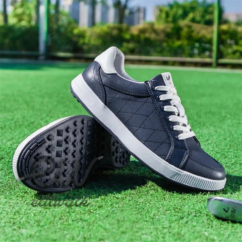 Navy blue ve beyaz Terlon erkek converse, yastıklı detaylar ve kauçuk taban ile